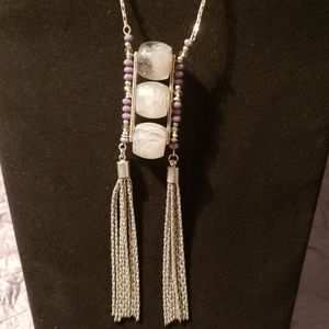 S🌷LE! 3/$10. 21" Modern Deco Style Necklace